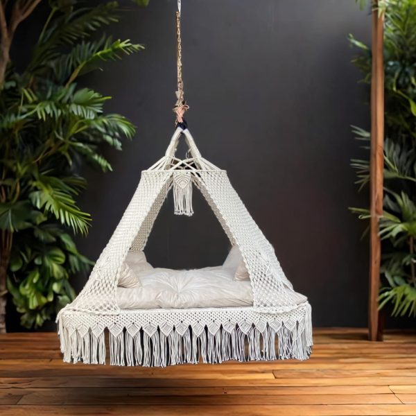 Macrame Bed Swing