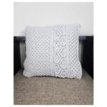 Macrame Pillow Cover - Tangled Dreams Cushion Cover