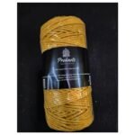 Macrame Cord Mustard Yellow 4 mm 3ply Twisted
