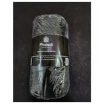 Macrame Cord Black 4 mm 3ply Twisted