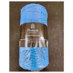 Macrame Cord Blue 4 mm 3ply Twisted