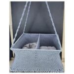 Macrame Twin Baby Cradle