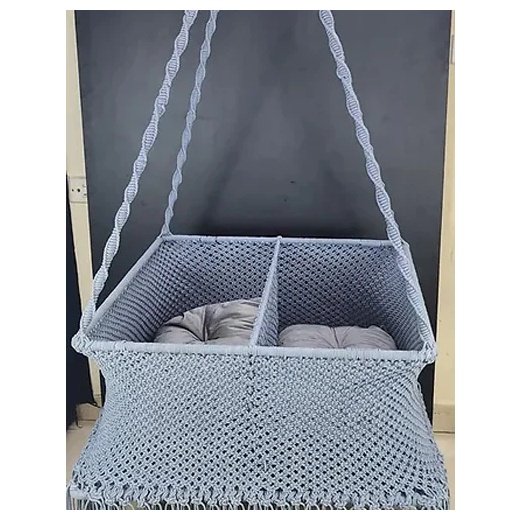 Macrame Twin Baby Cradle