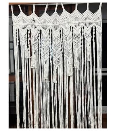 Handcrafted Macrame Curtain