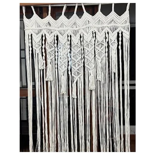 Handcrafted Macrame Curtain