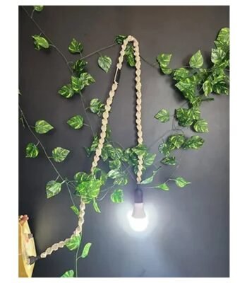 Macrame Boho Pendant Lamp Holder
