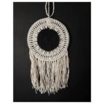 Crochet Dream Catcher (Black & White)