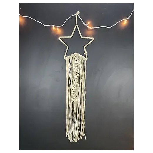 Macrame Star Dreamcatcher
