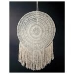 White Crochet Dream Catcher