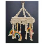 Macrame Baby Mobile Crib Toy
