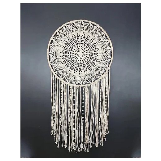 Blooming Buds Cotton Cord Dreamcatcher