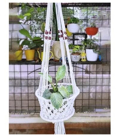Macrame Plant Hanging Basket