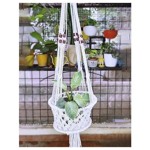 Macrame Plant Hanging Basket