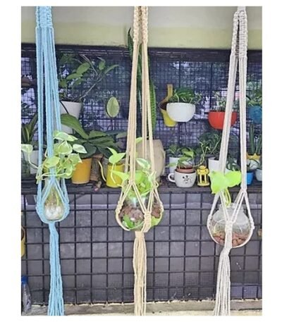 Macrame Planter Set (Three Set)