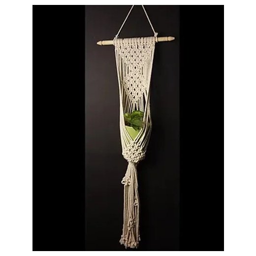 Macrame Plant Hanger (Square Knot)
