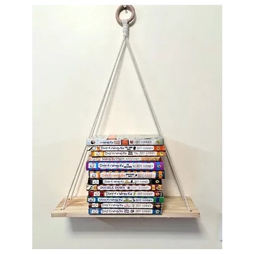 Twine Nook Macrame Small Shelf Hanging