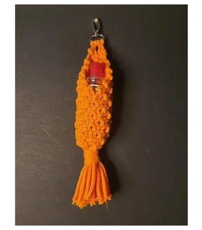 Macrame Santizer Holder
